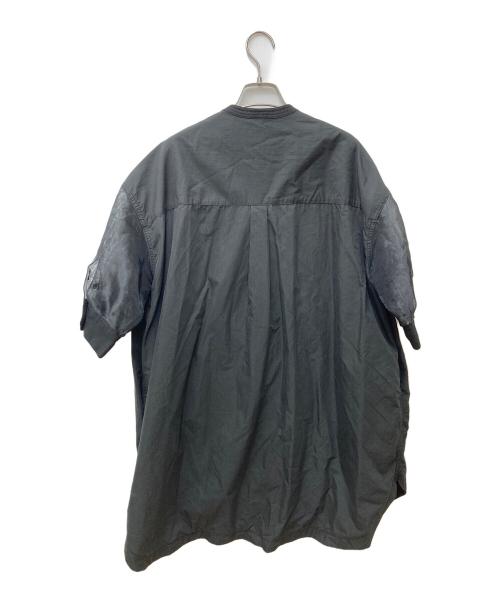 YONFA（ヨンファ）YONFA (ヨンファ) シースルーチュニックシャツ ブラック サイズ:FREEの古着・服飾アイテム