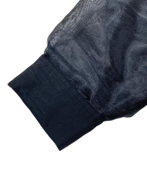 YONFA（ヨンファ）YONFA (ヨンファ) シースルーチュニックシャツ ブラック サイズ:FREEの古着・服飾アイテム