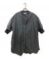YONFA（ヨンファ）の古着「シースルーチュニックシャツ」｜ブラック