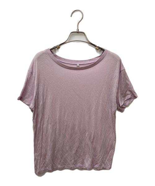 BASERANGE（ベースレンジ）BASERANGE (ベースレンジ) Tシャツ ピンク サイズ:XSの古着・服飾アイテム