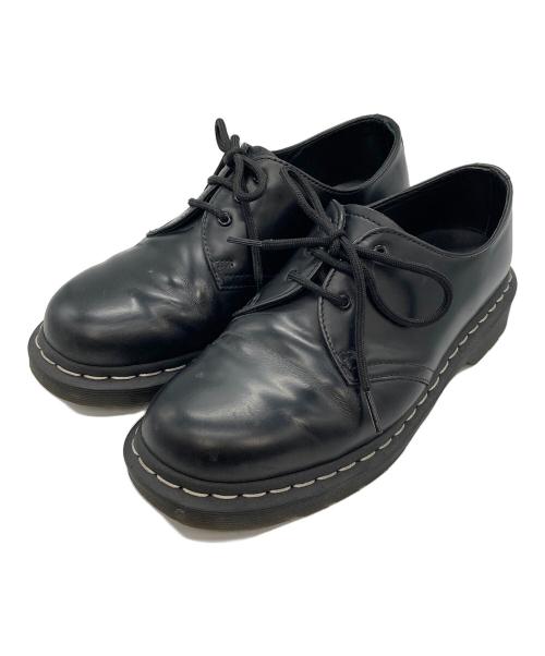 Dr.Martens（ドクターマーチン）Dr.Martens (ドクターマーチン) 3ホールシューズ ブラック サイズ:UK6の古着・服飾アイテム
