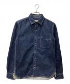 JAPAN BLUE JEANSジャパンブルージーンズ）の古着「14ozデニムシャツ　J35131J01」｜インディゴ