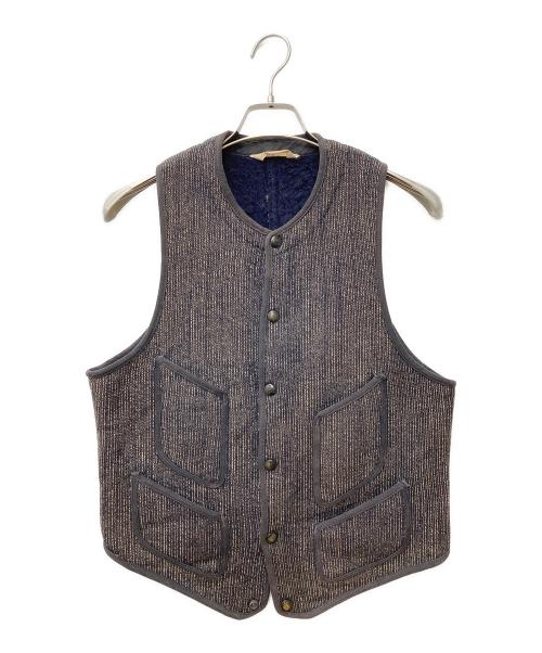 BROWN'S BEACH JACKET（ブラウンズビーチジャケット）BROWN'S BEACH JACKET (ブラウンズビーチジャケット) ビーチクロスベスト ベージュ サイズ:不明の古着・服飾アイテム