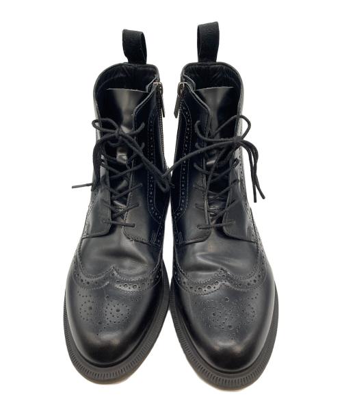 Dr.Martens（ドクターマーチン）Dr.Martens (ドクターマーチン) 8ホールブーツ　DELPHINE ブラック サイズ:UK8の古着・服飾アイテム