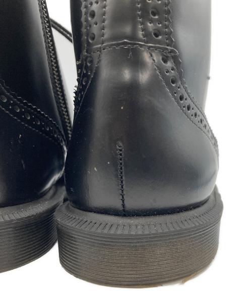 Dr.Martens（ドクターマーチン）Dr.Martens (ドクターマーチン) 8ホールブーツ　DELPHINE ブラック サイズ:UK8の古着・服飾アイテム