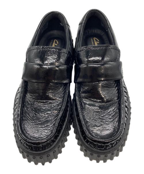 CLARKS（クラークス）CLARKS (クラークス) Torhill Moc 61788003 ブラック サイズ:23.5の古着・服飾アイテム