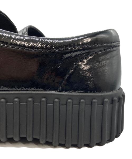 CLARKS（クラークス）CLARKS (クラークス) Torhill Moc 61788003 ブラック サイズ:23.5の古着・服飾アイテム
