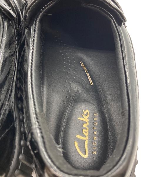 CLARKS（クラークス）CLARKS (クラークス) Torhill Moc 61788003 ブラック サイズ:23.5の古着・服飾アイテム