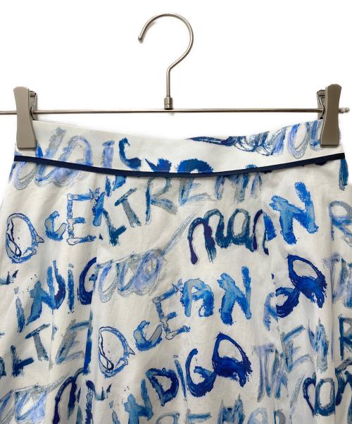 allureville（アルアバイル）allureville (アルアバイル) PONTOGLIOフレアスカート 20251011260 スカイブルー サイズ:1 未使用品の古着・服飾アイテム