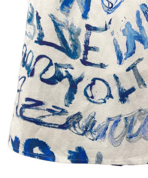 allureville（アルアバイル）allureville (アルアバイル) PONTOGLIOフレアスカート 20251011260 スカイブルー サイズ:1 未使用品の古着・服飾アイテム