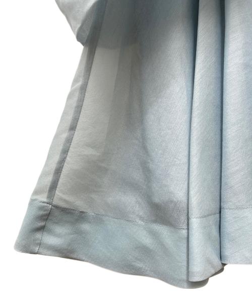 FRAY ID（フレイ アイディー）FRAY ID (フレイ アイディー) カットコンビペプラムトップス FWCT252229 スカイブルー サイズ:F 未使用品の古着・服飾アイテム