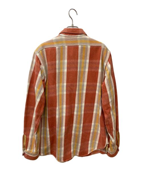 WAREHOUSE（ウエアハウス）WAREHOUSE (ウエアハウス) ネルシャツ オレンジ サイズ:XLの古着・服飾アイテム