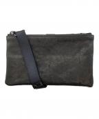 PATRICK STEPHANパトリックステファン）の古着「Leather minimini sacoche 'shine'」｜ブラック