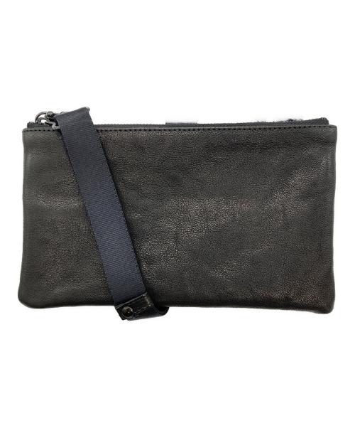 PATRICK STEPHAN（パトリックステファン）PATRICK STEPHAN (パトリックステファン) Leather minimini sacoche 'shine' ブラックの古着・服飾アイテム