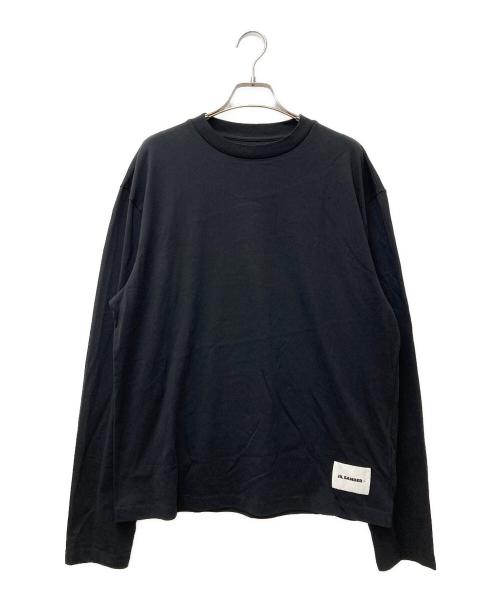 JIL SANDER+（ジルサンダープラス）JIL SANDER+ (ジルサンダープラス) ロングスリーブカットソー J47GC0002 J45048 ブラック サイズ:Mの古着・服飾アイテム