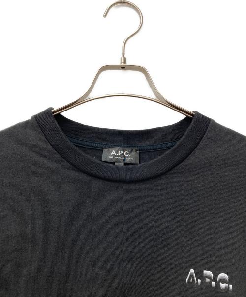 A.P.C.（アーペーセー）A.P.C. (アーペーセー) Impulsion Tシャツ 24253-1-96931 ブラック サイズ:Lの古着・服飾アイテム