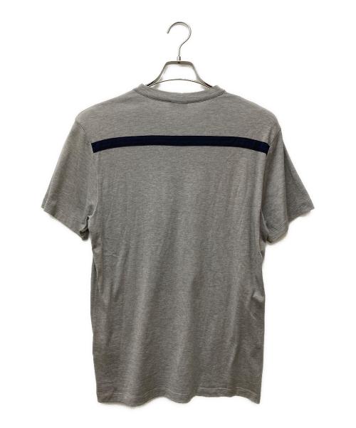 JIL SANDER（ジルサンダー）JIL SANDER (ジルサンダー) ヘンリーネックカットソー グレー サイズ:Lの古着・服飾アイテム