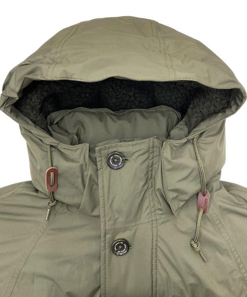 AIGLE（エーグル）AIGLE (エーグル) 透湿防水 MTDファー付ダウンジャケット ZBH010J オリーブ サイズ:Lの古着・服飾アイテム