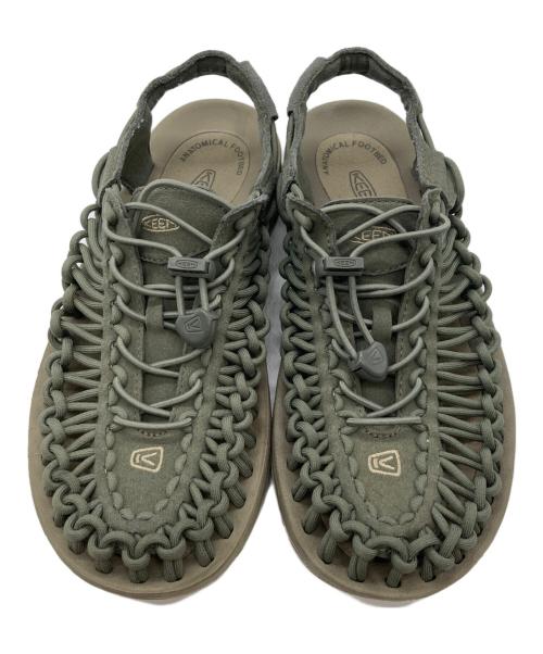 KEEN（キーン）KEEN (キーン) UNEEKサンダル　1018690 グリーン サイズ:24.5の古着・服飾アイテム