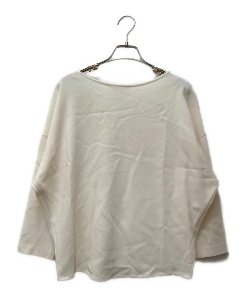 SOEJU（ソージュ）SOEJU (ソージュ) コクーンブラウス8分袖　S-00-SB-012 アイボリー サイズ:Mの古着・服飾アイテム