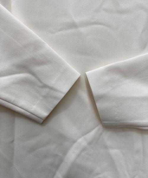 SOEJU（ソージュ）SOEJU (ソージュ) コクーンブラウス8分袖　S-00-SB-012 アイボリー サイズ:Mの古着・服飾アイテム