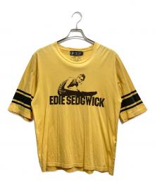 Andy Warhol by HYSTERIC GLAMOUR（アンディーウォーホルバイヒステリックグラマー）の古着「ガールプリントTシャツ」｜イエロー