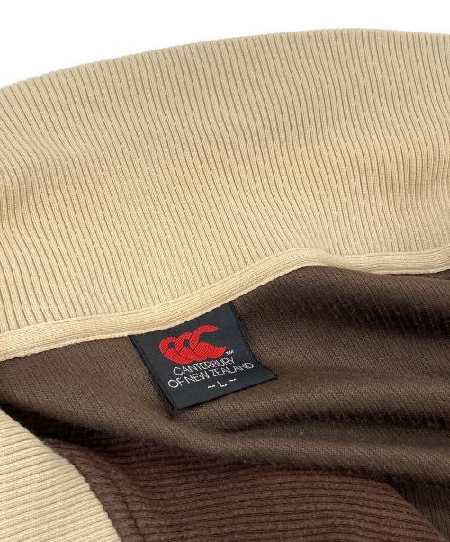 Canterbury（カンタベリー）Canterbury (カンタベリー) コーデュロイトラックジャケット ブラウン サイズ:Lの古着・服飾アイテム