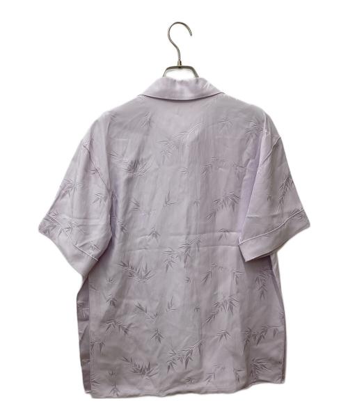ALEXANDER WANG（アレキサンダー・ワン）ALEXANDER WANG (アレキサンダーワン) SHORT SLEEVE PAJAMA SHIRT 1WC1221583 ピンク サイズ:XSの古着・服飾アイテム