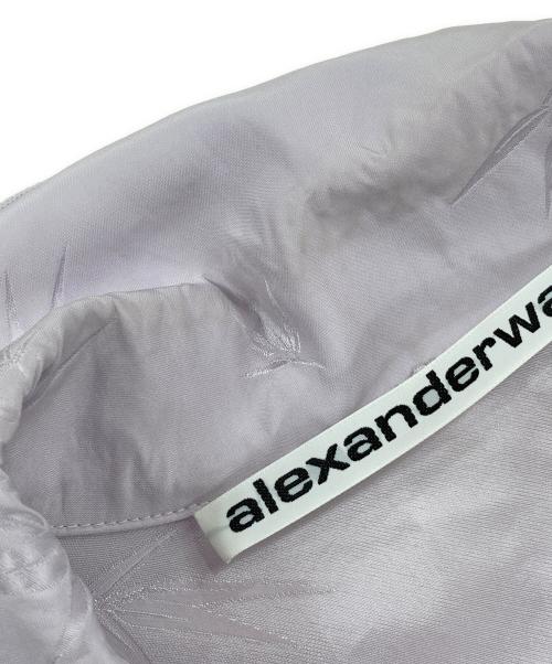 ALEXANDER WANG（アレキサンダー・ワン）ALEXANDER WANG (アレキサンダーワン) SHORT SLEEVE PAJAMA SHIRT 1WC1221583 ピンク サイズ:XSの古着・服飾アイテム