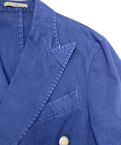 BOGLIOLI（ボリオリ）BOGLIOLI (ボリオリ) ダブルブレストジャケット R4302G ブルー サイズ:42の古着・服飾アイテム