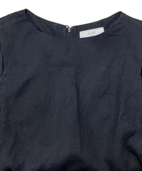 SLOBE IENA（スローブ イエナ）SLOBE IENA (スローブ イエナ) リネンタックノースリーブワンピース 22040912305020 ブラック サイズ:サイズ表記なしの古着・服飾アイテム