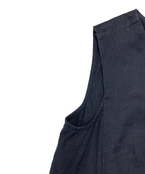 SLOBE IENA（スローブ イエナ）SLOBE IENA (スローブ イエナ) リネンタックノースリーブワンピース 22040912305020 ブラック サイズ:サイズ表記なしの古着・服飾アイテム