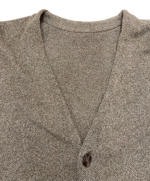 crepuscule（クレプスキュール）crepuscule (クレプスキュール) カーディガン 2201-013 ベージュ サイズ:2の古着・服飾アイテム