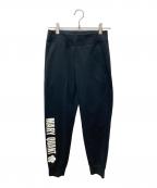 MARY QUANTマリークヮント）の古着「ロゴドライスウェットパンツ 222-303510-010-3」｜ブラック