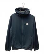 MARY QUANTマリークヮント）の古着「ロゴドライパーカー 222-603510-010-3」｜ブラック