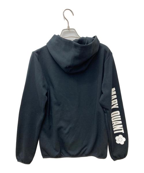 MARY QUANT（マリークヮント）MARY QUANT (マリークヮント) ロゴドライパーカー 222-603510-010-3 ブラック サイズ:Mの古着・服飾アイテム