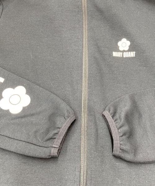 MARY QUANT（マリークヮント）MARY QUANT (マリークヮント) ロゴドライパーカー 222-603510-010-3 ブラック サイズ:Mの古着・服飾アイテム
