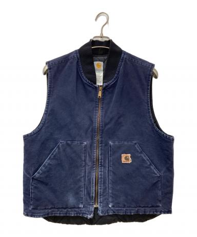 中古・古着通販】CarHartt (カーハート) ダックベスト ネイビー サイズ
