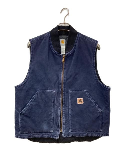 CarHartt（カーハート）CarHartt (カーハート) ダックベスト ネイビー サイズ:Lの古着・服飾アイテム