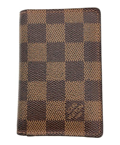 LOUIS VUITTON（ルイ ヴィトン）LOUIS VUITTON (ルイ ヴィトン) ダミエ カードケース オーガナイザー・ドゥ・ポッシュ N61721 エベヌの古着・服飾アイテム