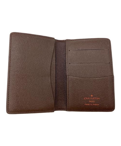 LOUIS VUITTON（ルイ ヴィトン）LOUIS VUITTON (ルイ ヴィトン) ダミエ カードケース オーガナイザー・ドゥ・ポッシュ N61721 エベヌの古着・服飾アイテム
