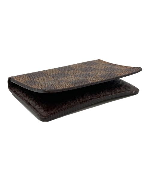LOUIS VUITTON（ルイ ヴィトン）LOUIS VUITTON (ルイ ヴィトン) ダミエ カードケース オーガナイザー・ドゥ・ポッシュ N61721 エベヌの古着・服飾アイテム