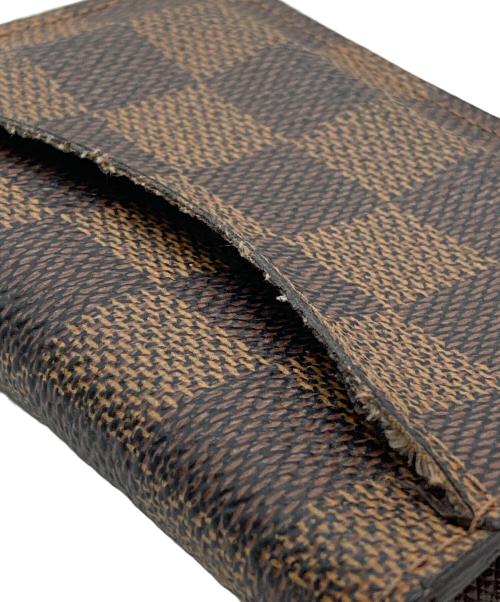 LOUIS VUITTON（ルイ ヴィトン）LOUIS VUITTON (ルイ ヴィトン) ダミエ カードケース オーガナイザー・ドゥ・ポッシュ N61721 エベヌの古着・服飾アイテム