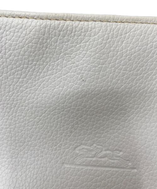 LONGCHAMP（ロンシャン）LONGCHAMP (ロンシャン) ショルダーバッグ ホワイトの古着・服飾アイテム