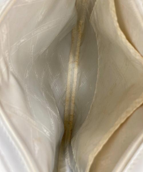 LONGCHAMP（ロンシャン）LONGCHAMP (ロンシャン) ショルダーバッグ ホワイトの古着・服飾アイテム