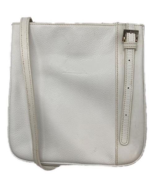 LONGCHAMP（ロンシャン）LONGCHAMP (ロンシャン) ショルダーバッグ ホワイトの古着・服飾アイテム
