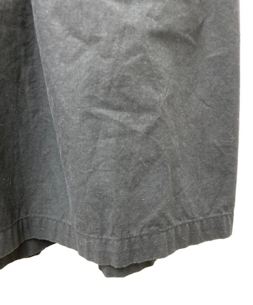 homspun（ホームスパン）homspun (ホームスパン) ダブルポケットギャザースカート ブラック サイズ:Sの古着・服飾アイテム