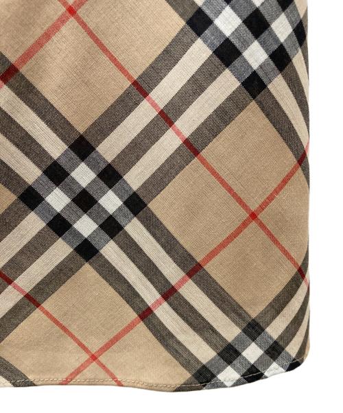 BURBERRY BLUE LABEL（バーバリーロンドンブルーレーベル）BURBERRY BLUE LABEL (バーバリーロンドンブルーレーベル) ノースリーブワンピース FM503-310 ブラウン サイズ:38の古着・服飾アイテム