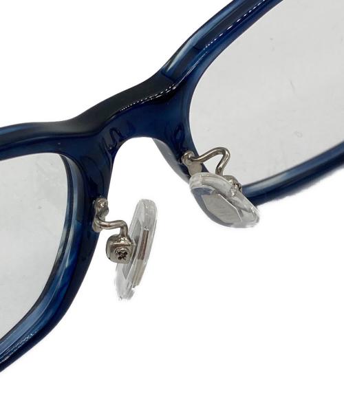 金子眼鏡（カネコガンキョウ）金子眼鏡 (カネコガンキョウ) 眼鏡　KC-21R NVS サイズ:54-17-145の古着・服飾アイテム