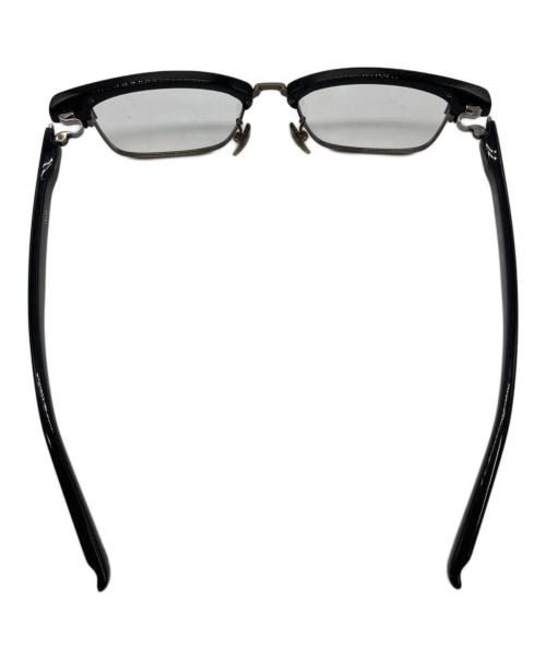 999.9（フォーナインズ）999.9 (フォーナインズ) 眼鏡 ブラック×アンティークゴールド（9003 サイズ:52-17の古着・服飾アイテム